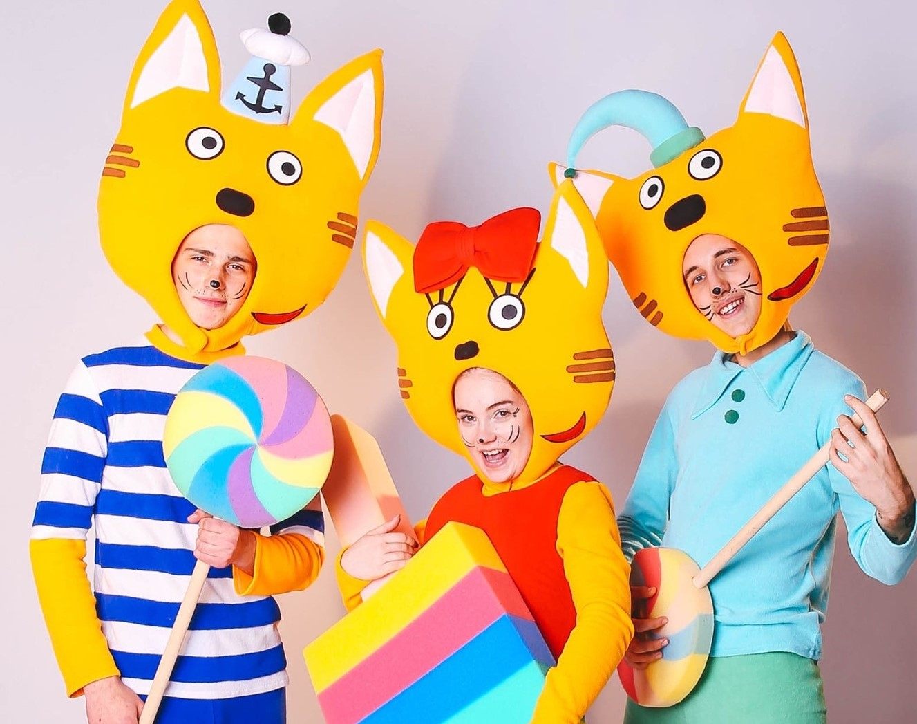 Детская анимация "Три кота"