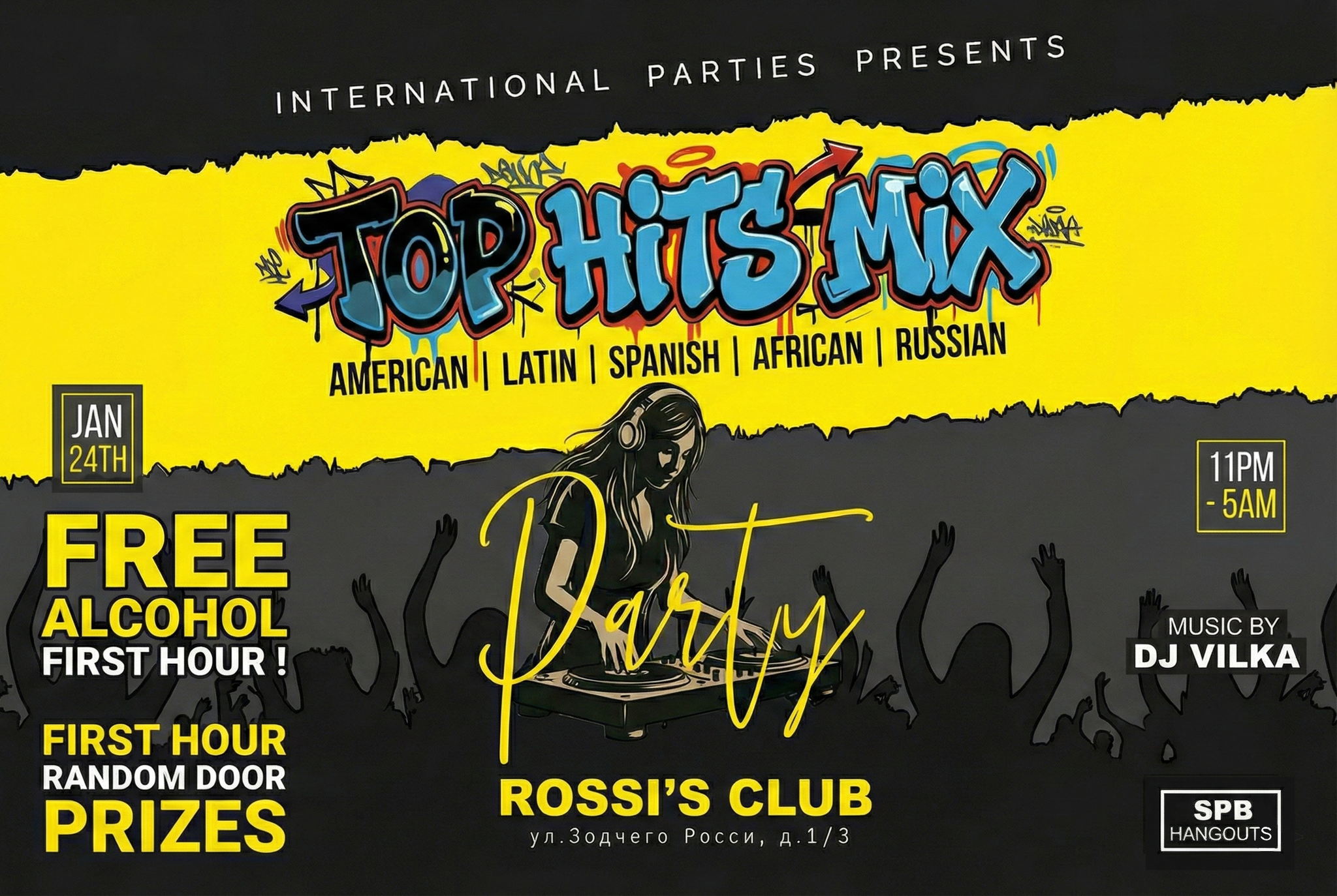 Международная TOP HIT MIX Вечеринка