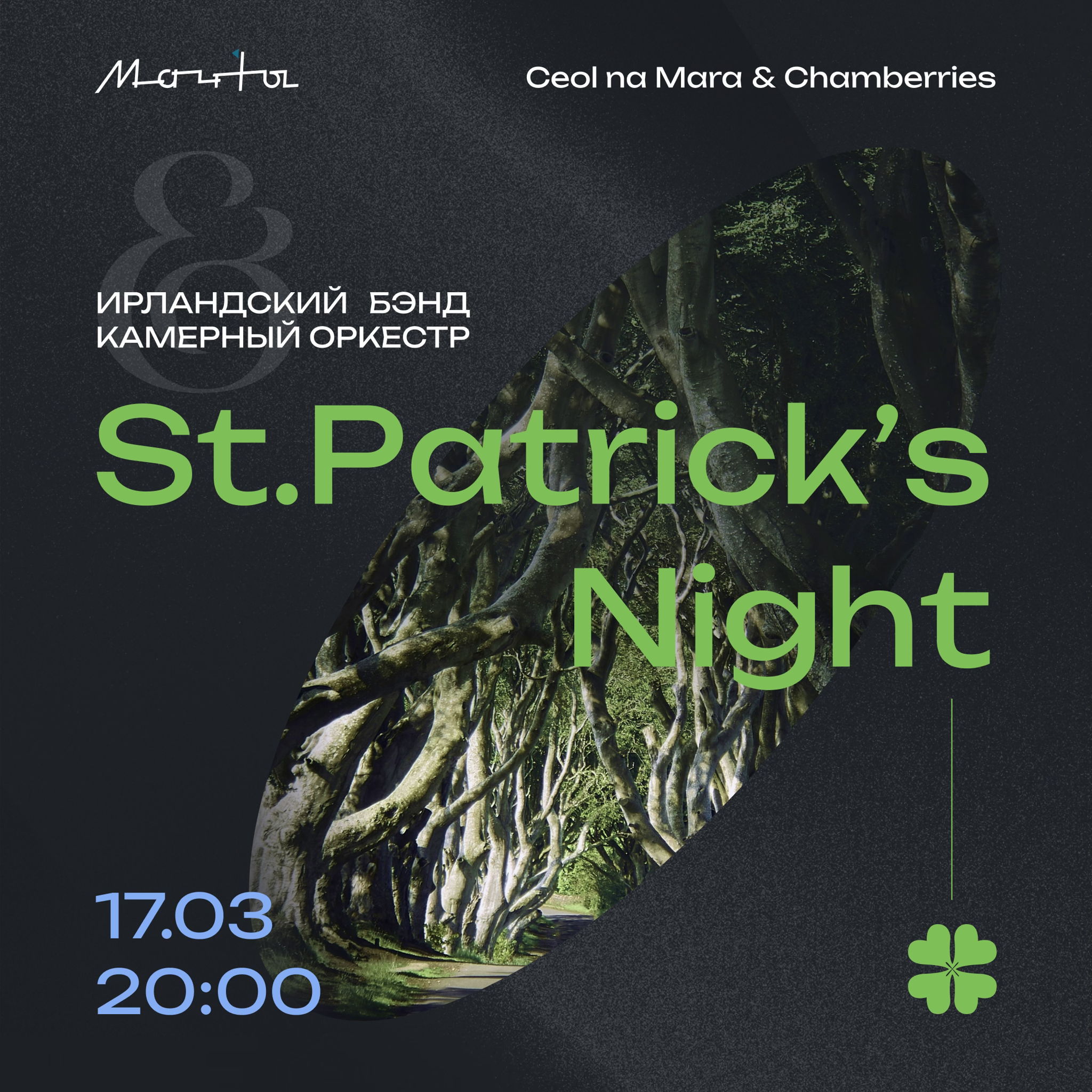 SAINT PATRICK’S NIGHT | Ирландский бэнд & камерный оркестр