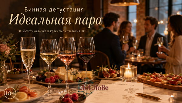 Винная дегустация «Идеальная пара»
