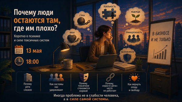 Почему люди остаются там, где им плохо?