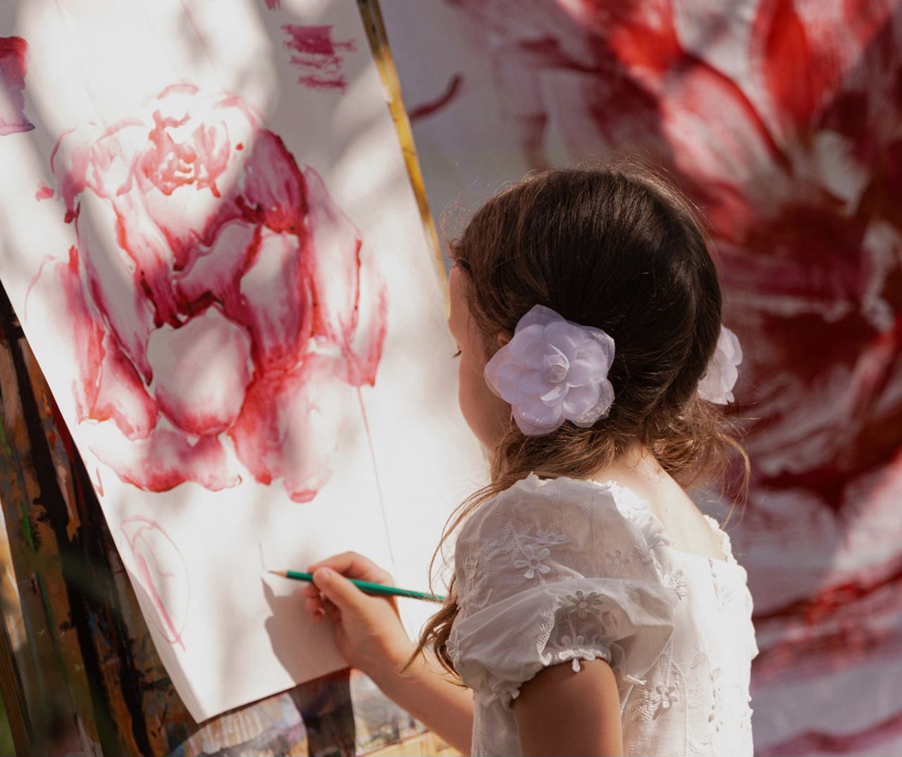 «Про любовь. Как я её вижу» Социально-культурный проект и выставка детского искусства