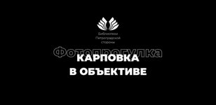 Фотопрогулка "Карповка в объективе" 
