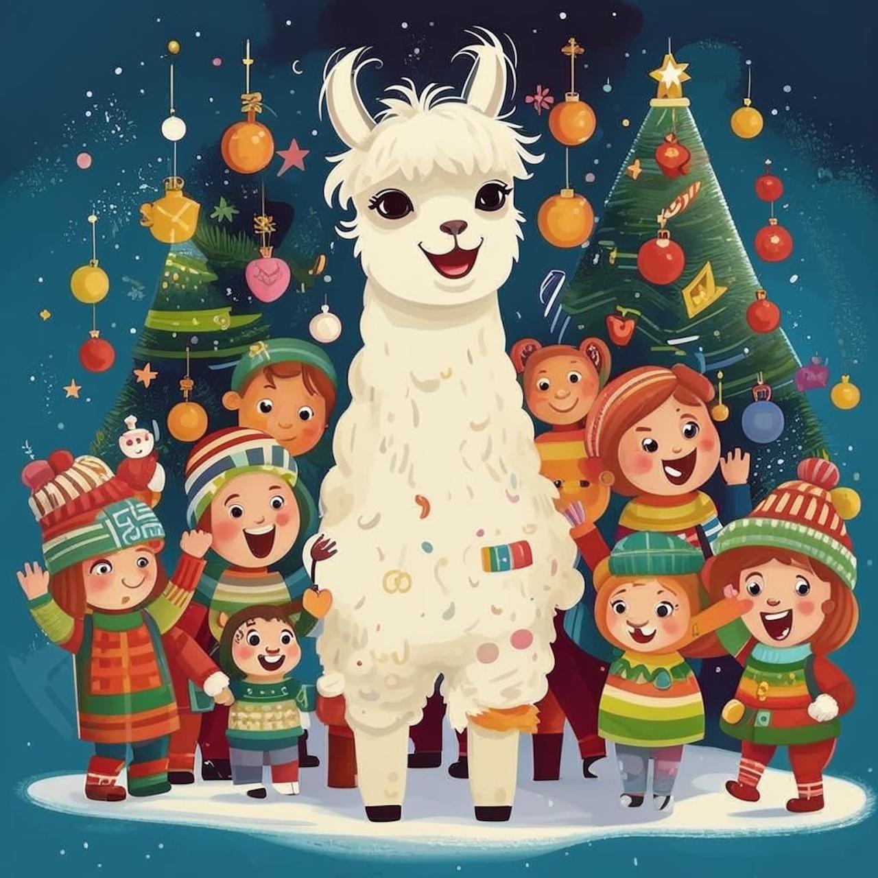 Мягкая история или Мама-лама и Новый год, камерный спектакль для малышей 1-4 года