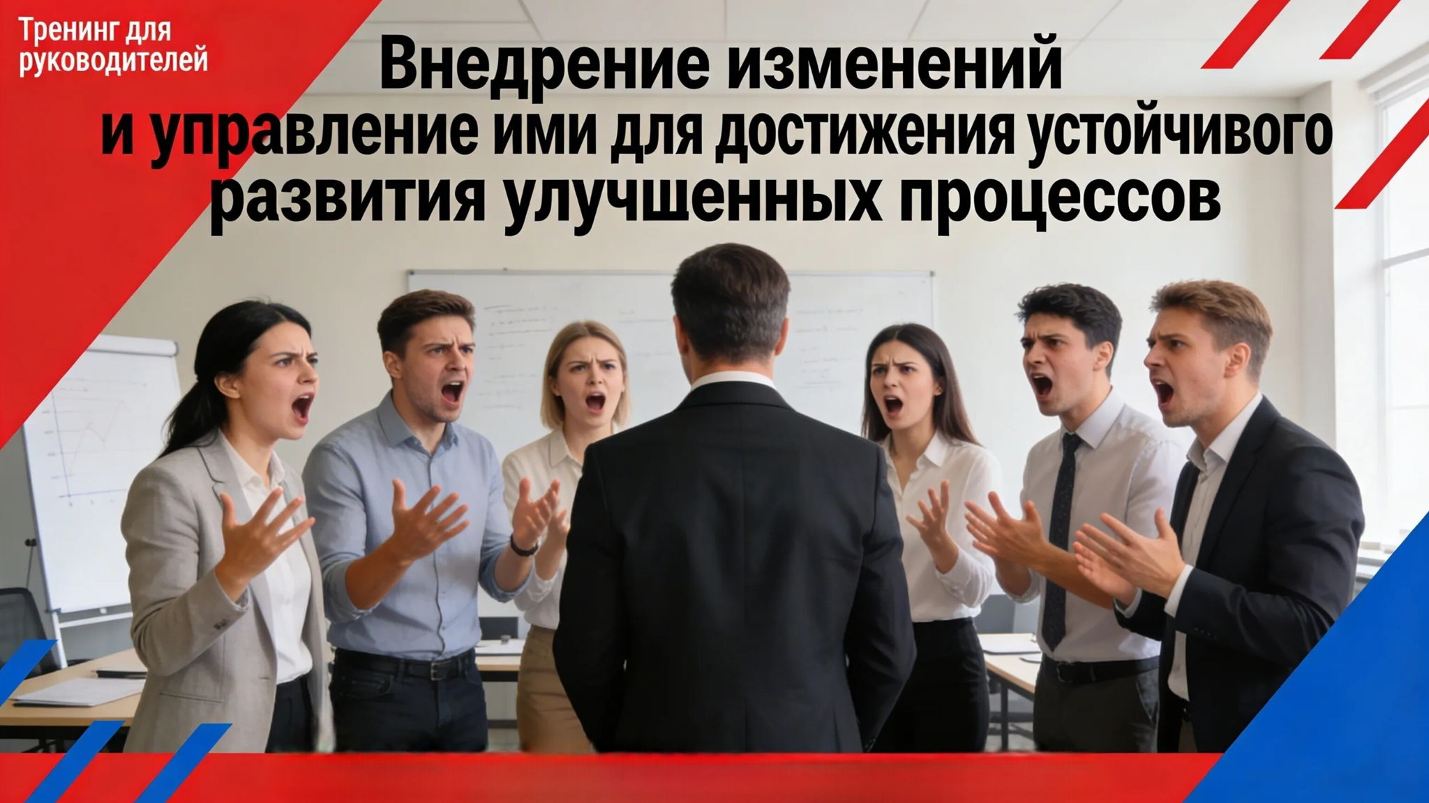 Внедрение изменений и управление ими для достижения устойчивого развития улучшенных процессов