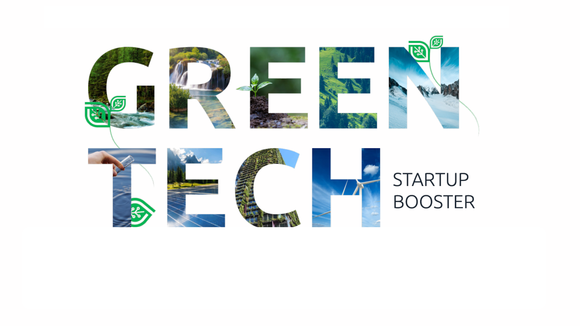 Грин тех. GREENTECH Startup Booster. ГРИНТЕХ Сколково. Стартап по экологии. Сколково ГРИНТЕХ лого.