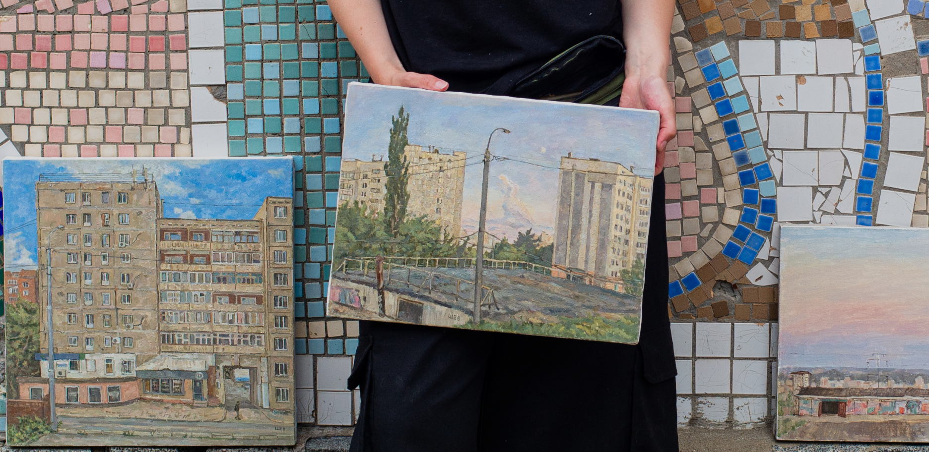 Масляный мастер-класс Александры Шевниной «Сюжеты городских окон»