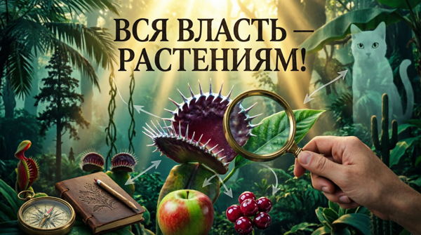 Игровая программа «Вся власть растениям» в цикле «Литературные дачи»