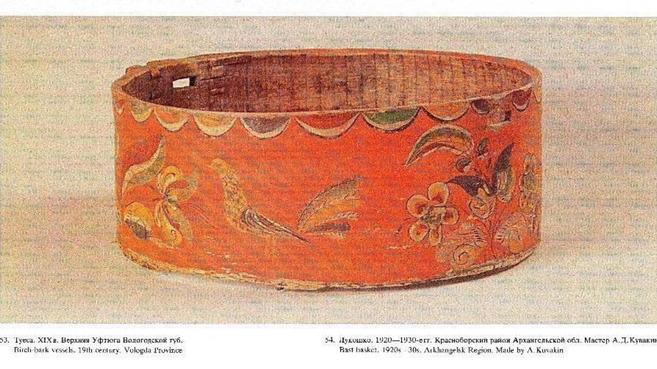 Лекция "Продолжение истории Уфтюжской росписи"