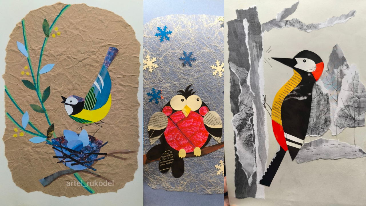 Мастер-класс по коллажу