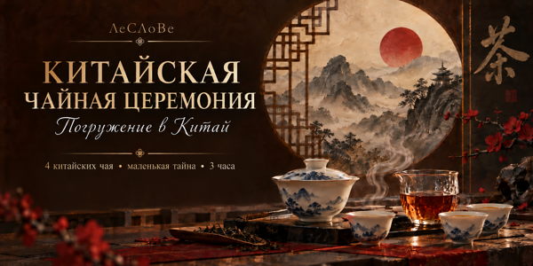 Китайская чайная церемония «Погружение в Китай»