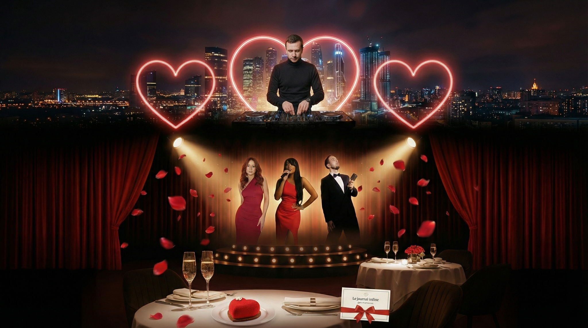 - самый романтичный вечер только для вас