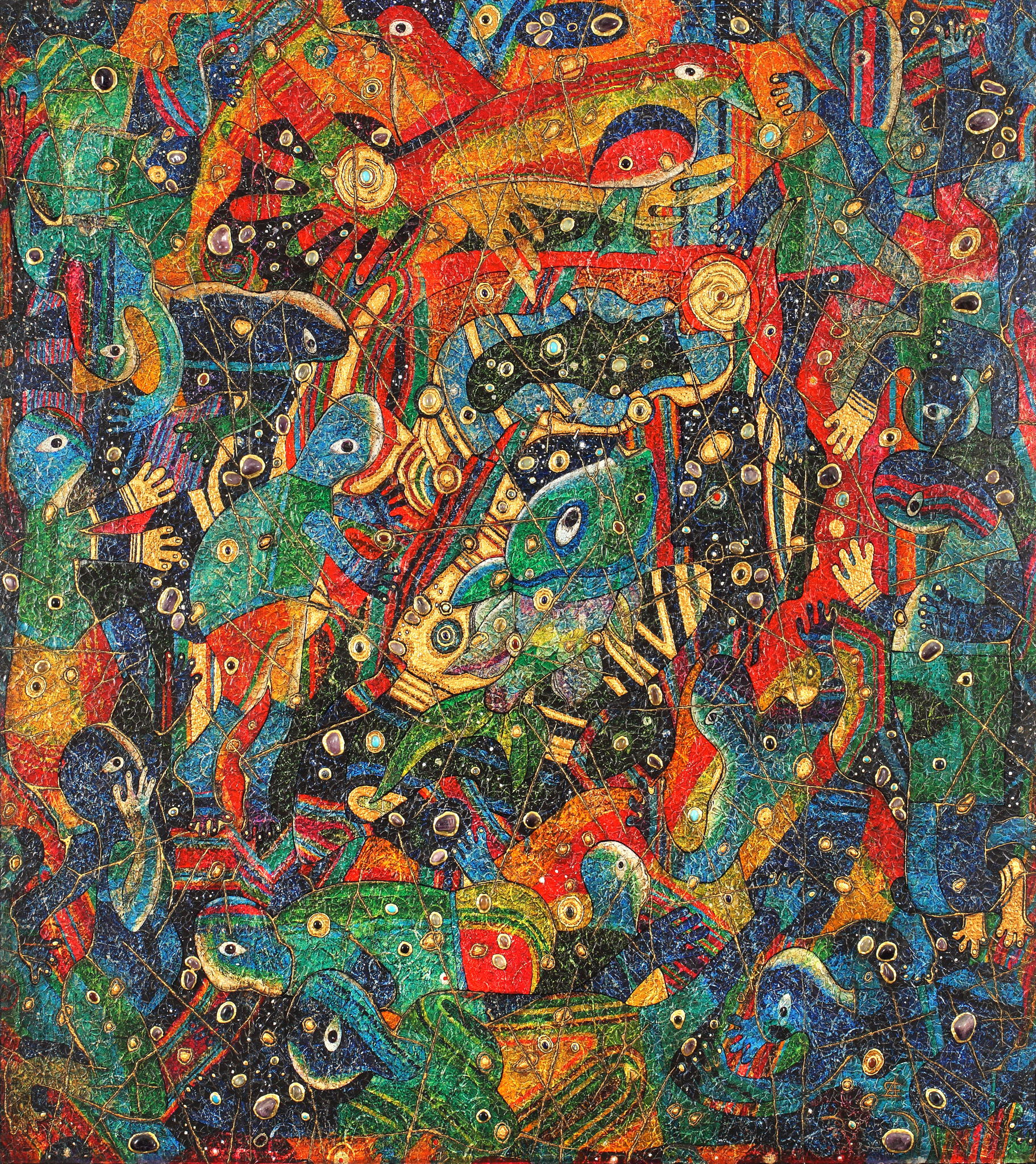 Открытие выставки «Цвет — мой свет»