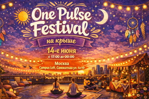 One Pulse Festival на крыше. Фестиваль творчества, музыки и саморазвития