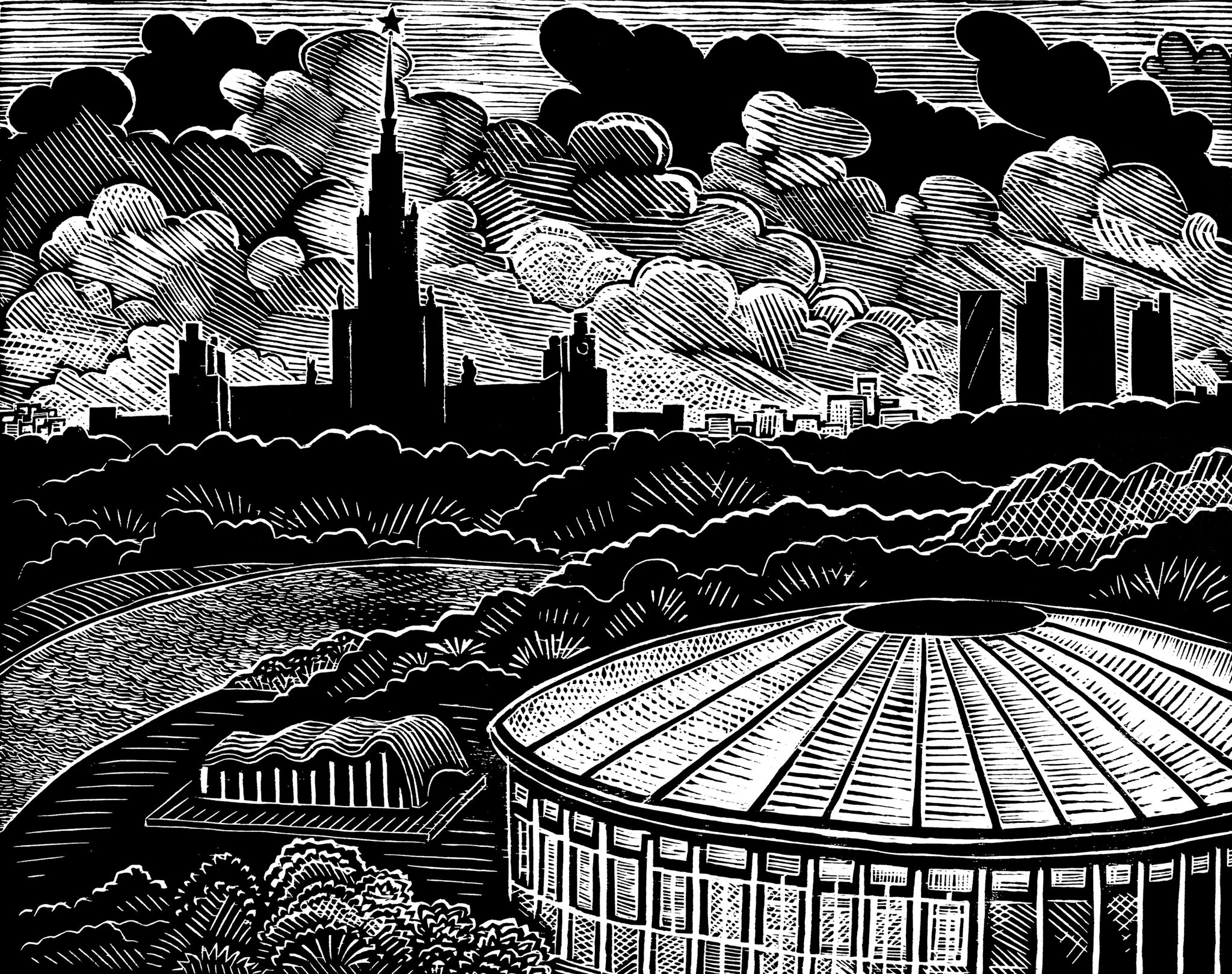 Ежегодная отчетная выставка объединения Московский эстамп «Искусство Эстампа. Рисунок»