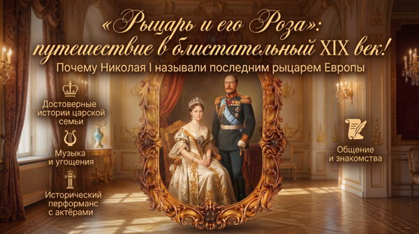 «Рыцарь и его Роза»: путешествие в блистательный XIX век