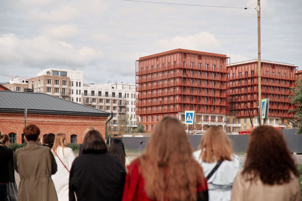 Уникальная экскурсия на крыше инженерного центра в Речном порту
