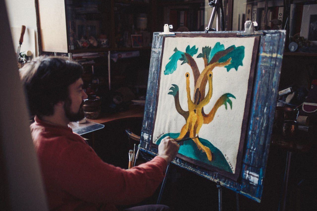 Творческая встреча с Виталием Либа в новом пространстве ROOMMATE АЭРОПОРТ