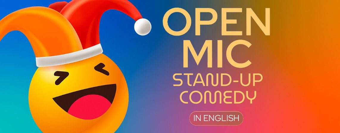 Стендап открытый микрофон | Stand-Up Open Mic
