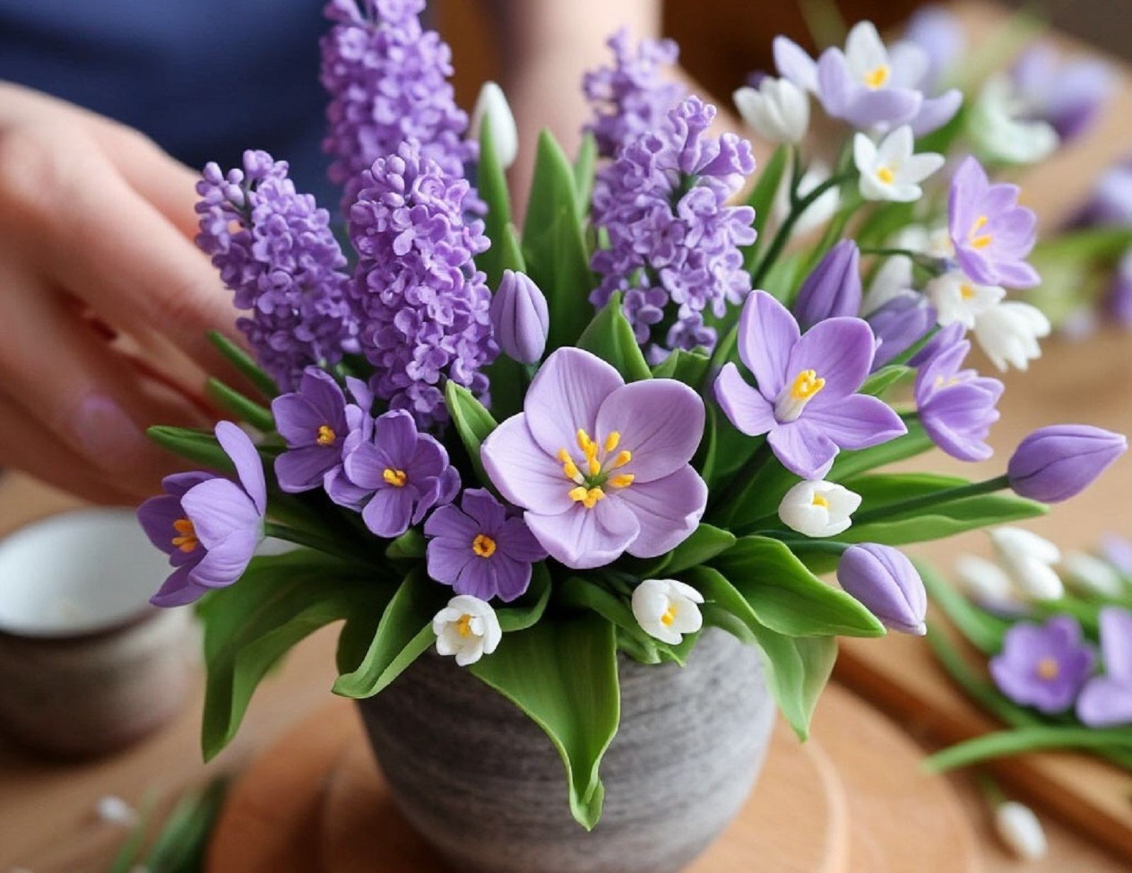 Мастер-класс "Цветочная керамика"