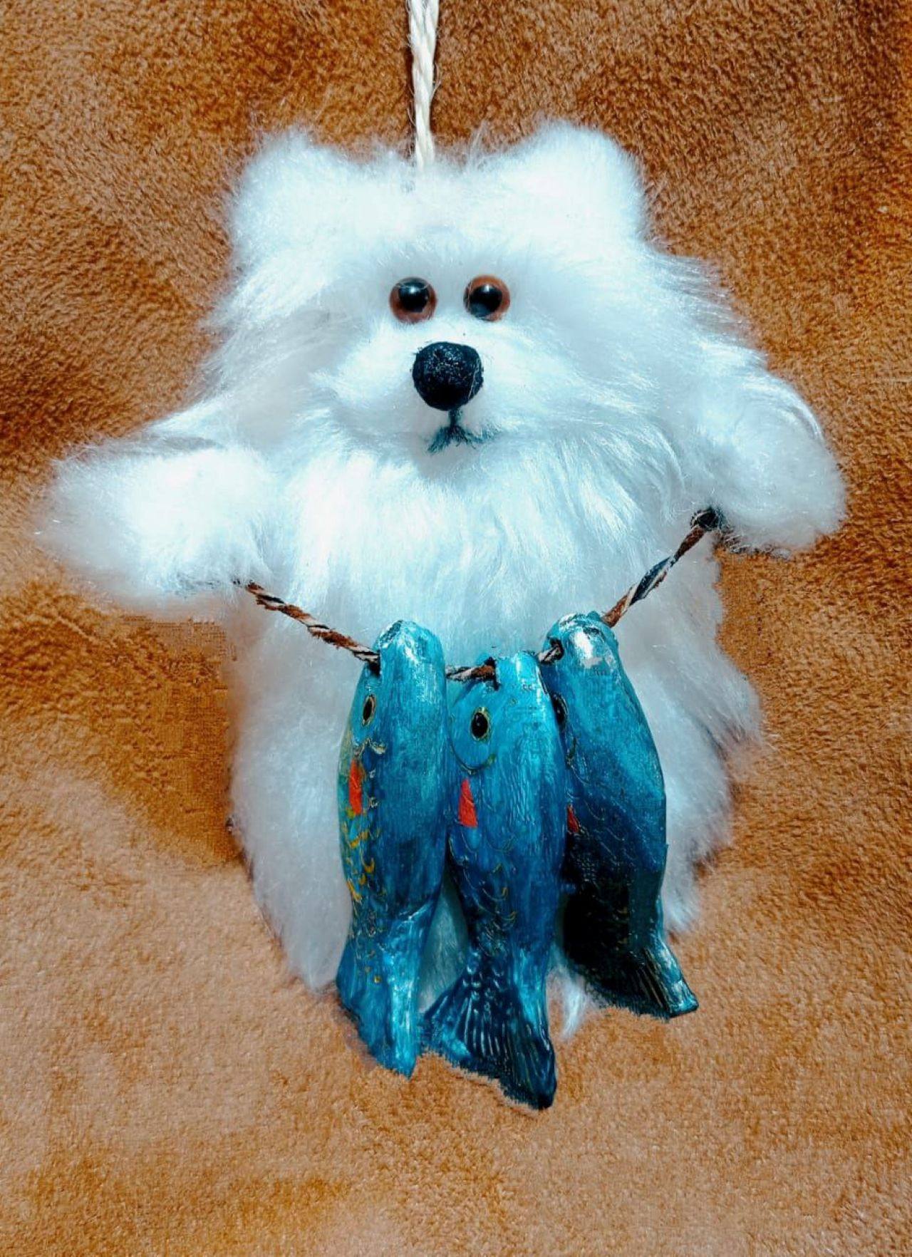 Мастер-класс «Мишка с рыбкой» (6+)