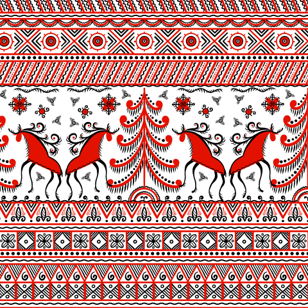 Мастер класс "Мезенская роспись"