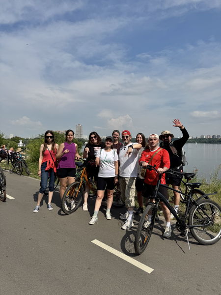 Велопрогулка по Зелёному кольцу Москвы