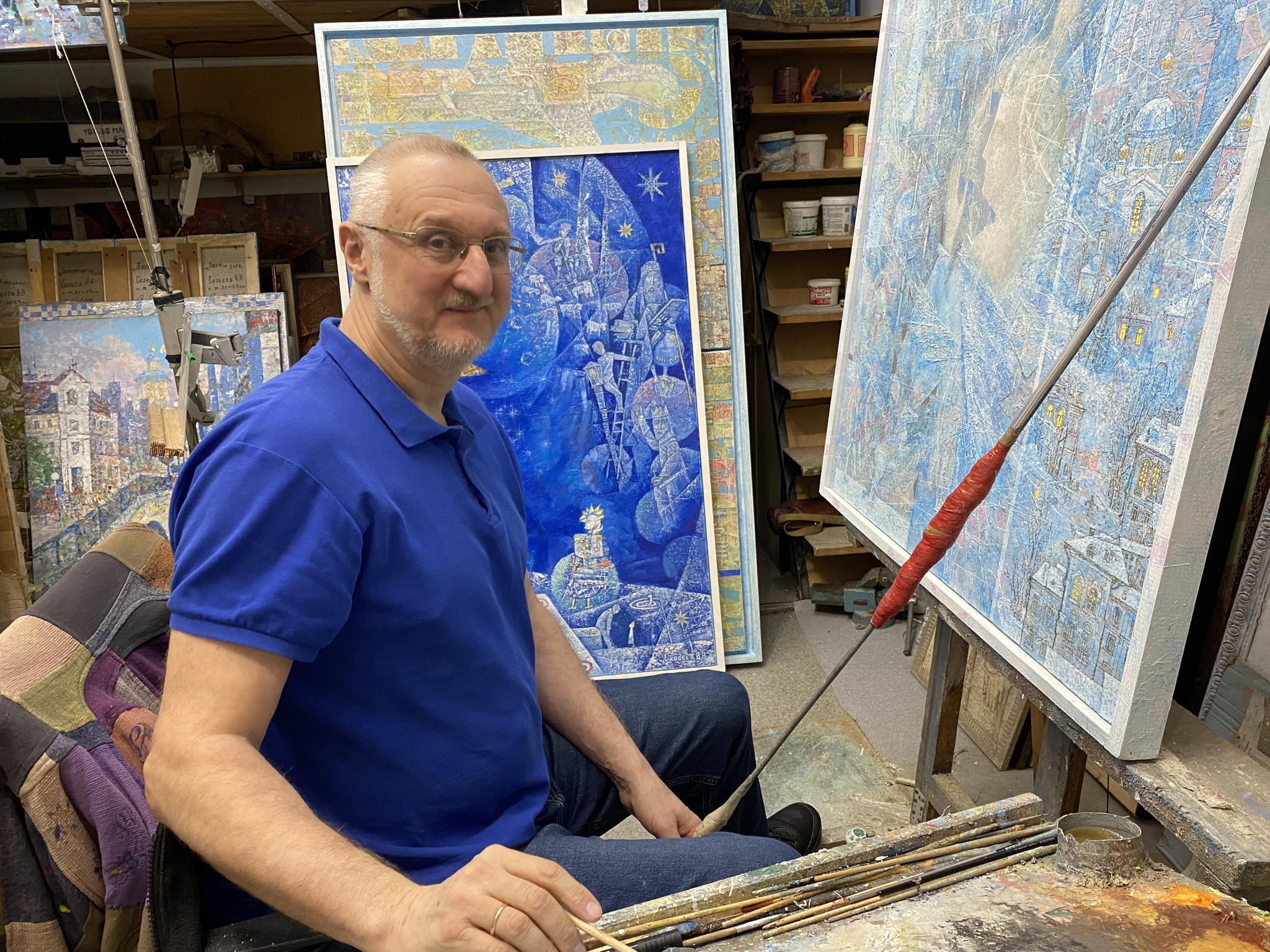 ТВОРЧЕСКАЯ ВСТРЕЧА с художником Виталием Скобеевым