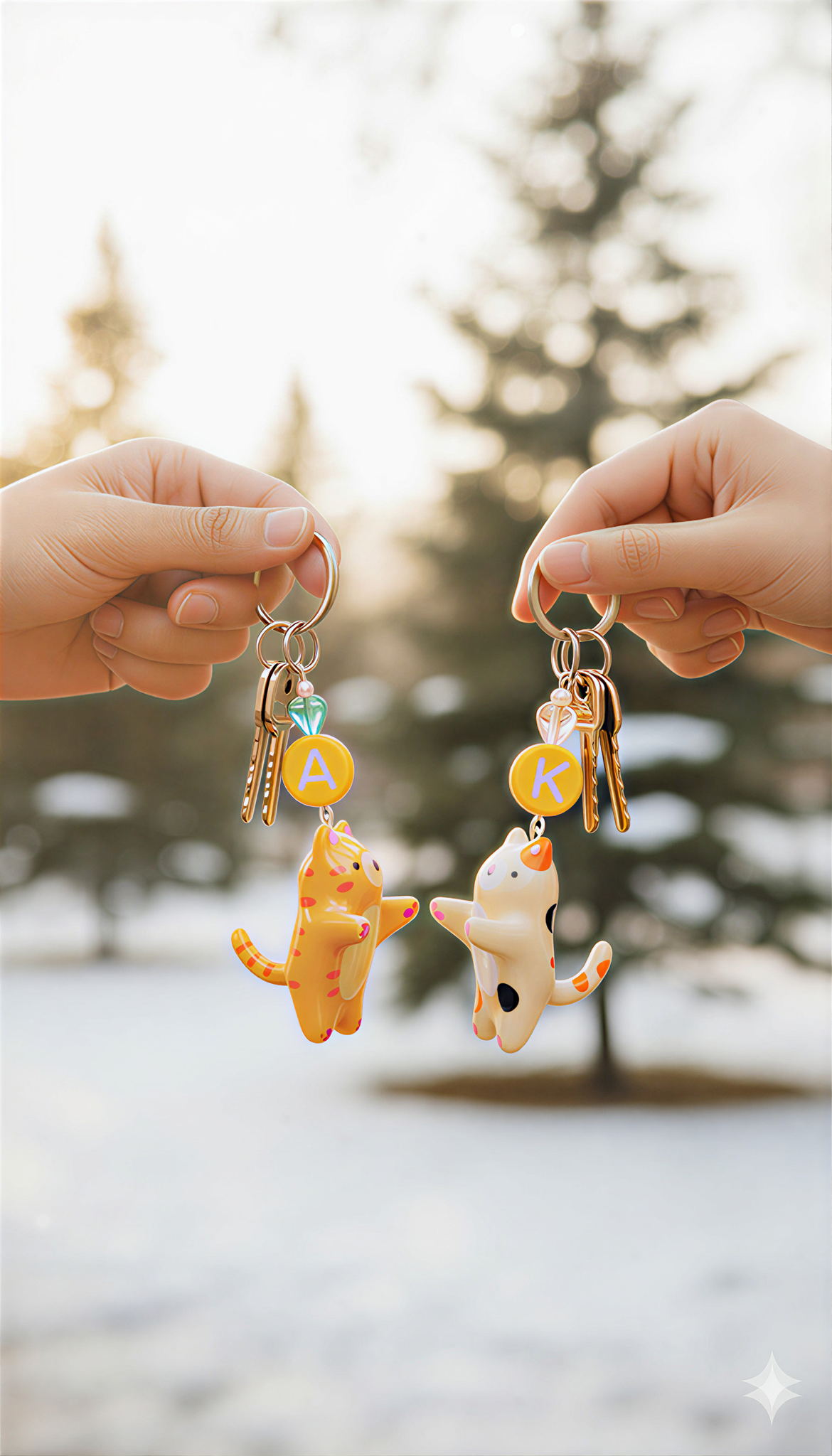 Мастер-класс по созданию парных брелоков из полимерной глины к 14 февраля