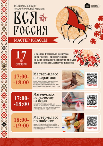Мастер-класс по набойке в рамках Фестиваля-конкурса «Вся Россия»