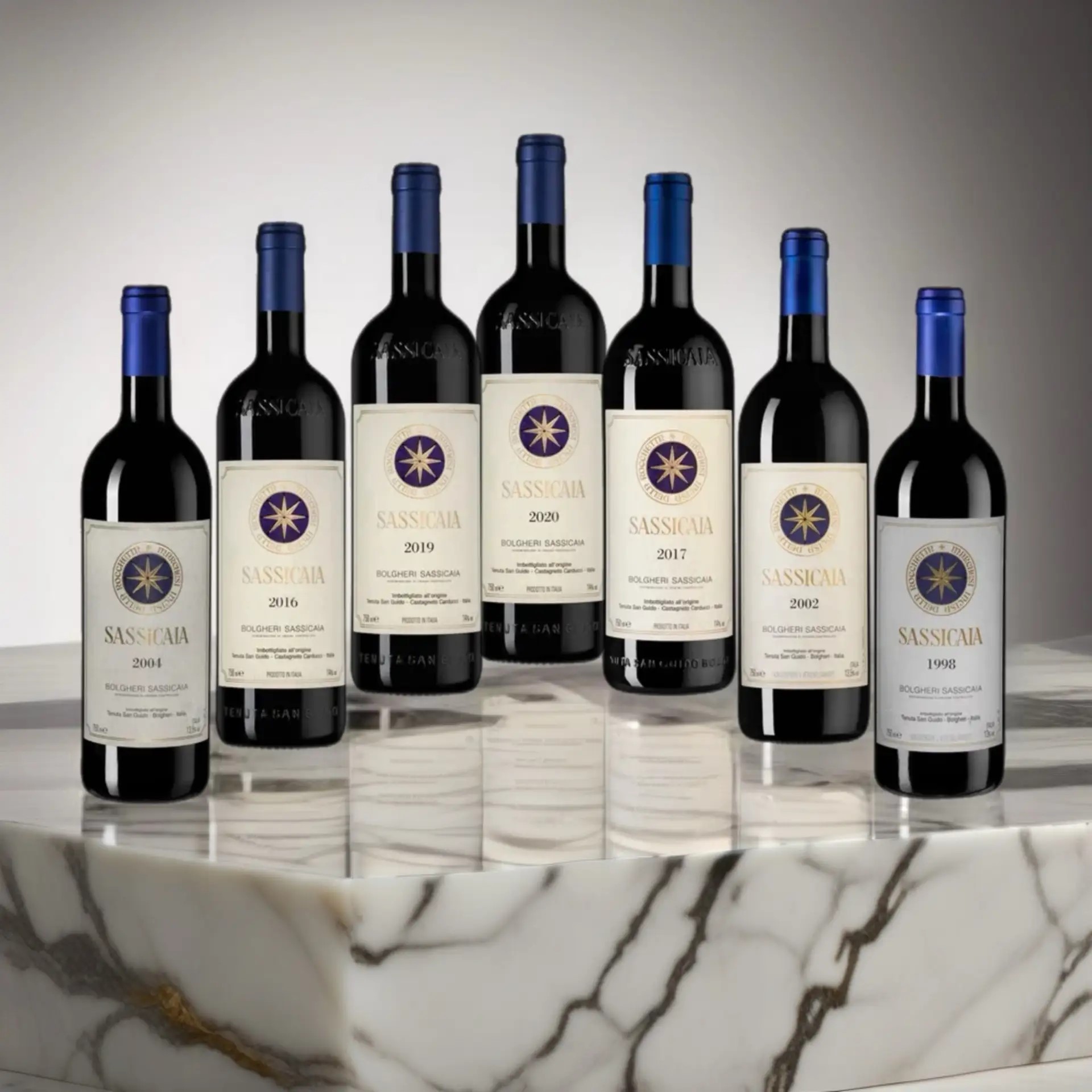 Вертикальная дегустация Sassicaia