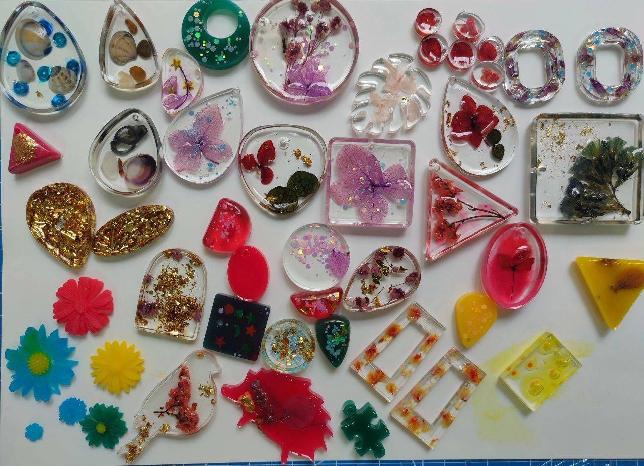 Мастер класс по работе с эпоксидной смолой