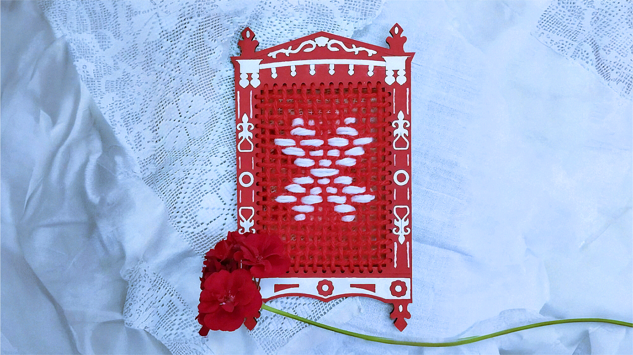 Мастер-класс по вышивке в технике "настил"