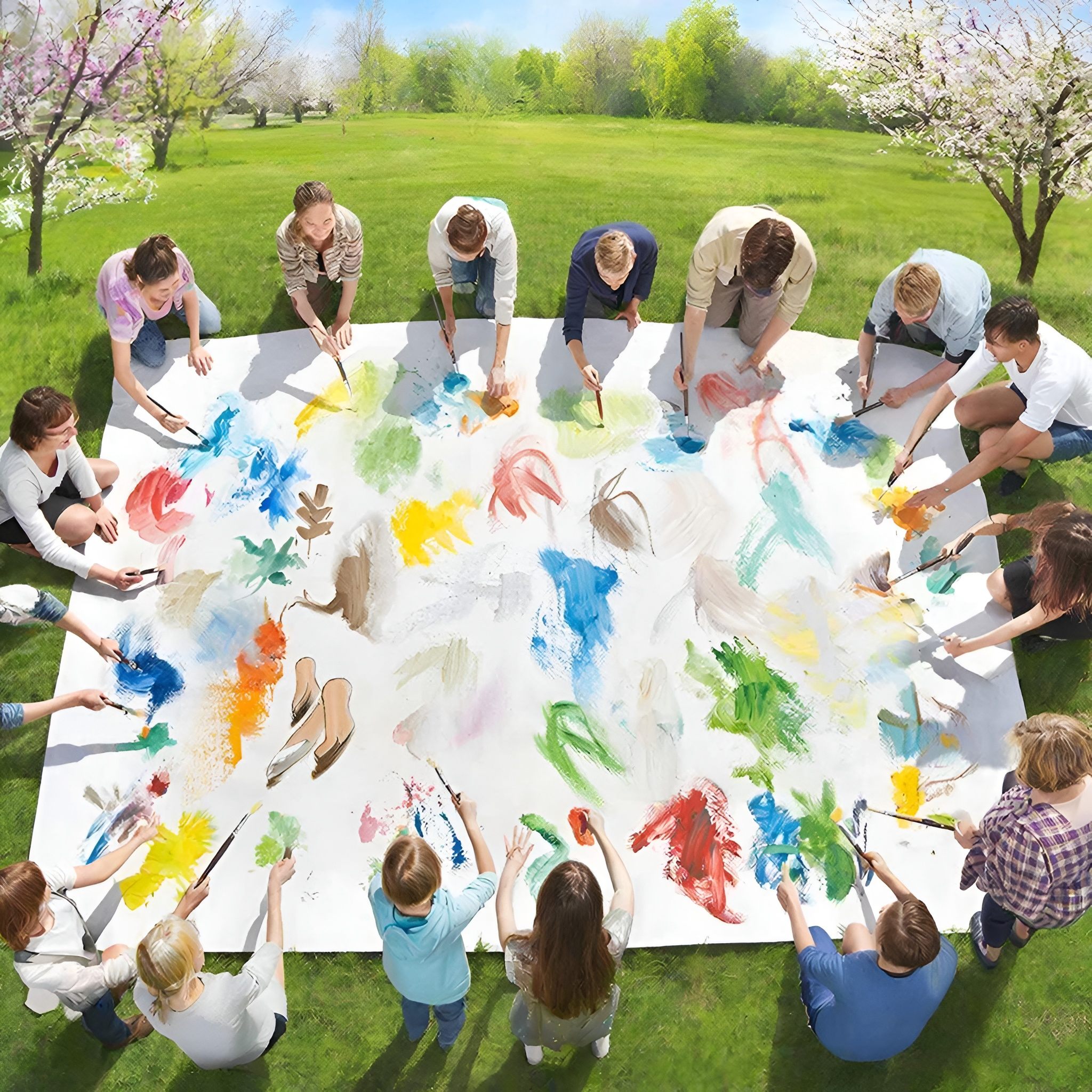 Рисунок нашей весны