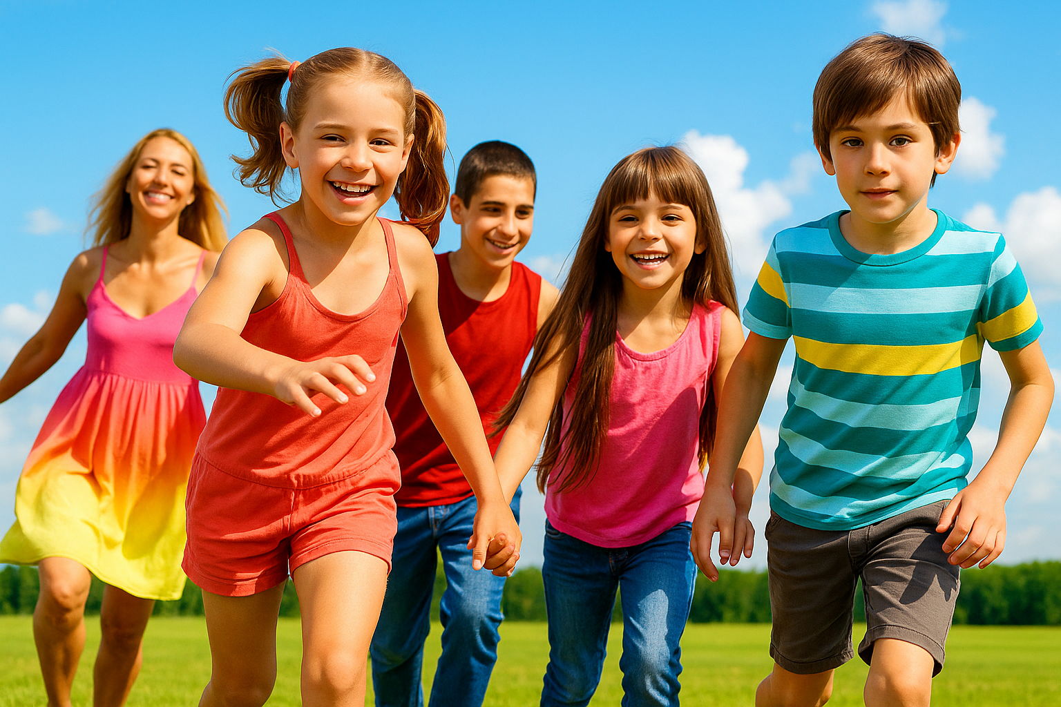 Летний клуб для детей 6-10 лет на Новаторской