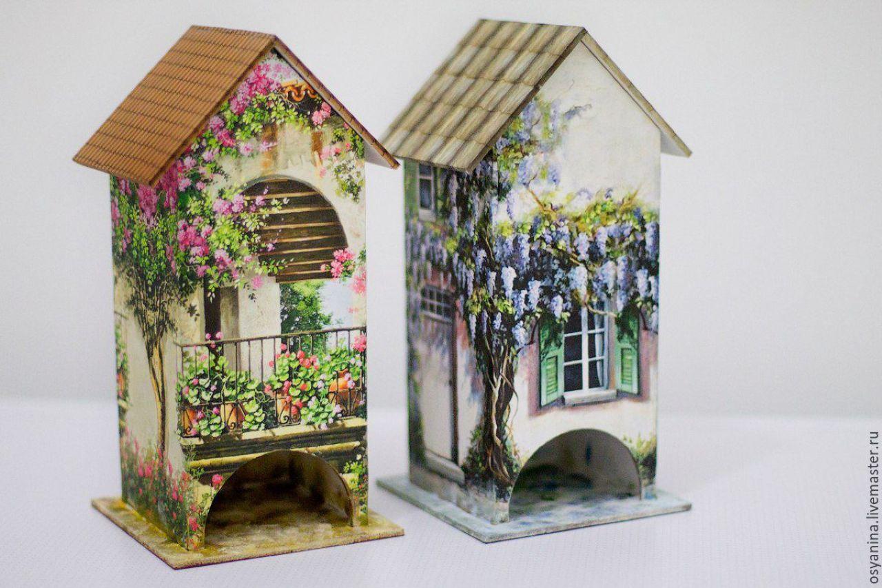 Мастер-класс "Домик-органайзер для чайных пакетиков" (12+)