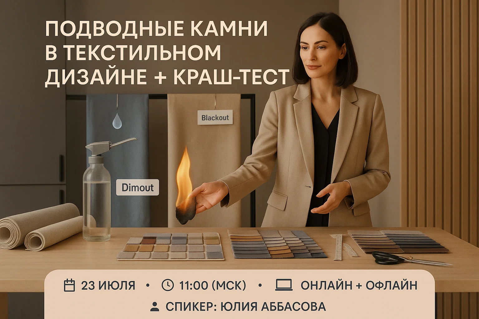 Подводные камни в текстильном дизайне + КРАШ-ТЕСТ