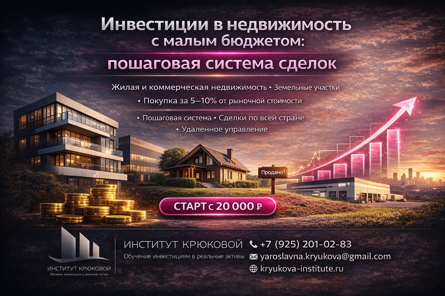 Инвестиции в недвижимость с малым бюджетом: пошаговая система сделок