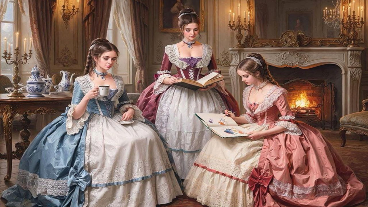 "Девчачьи посиделки у камина"