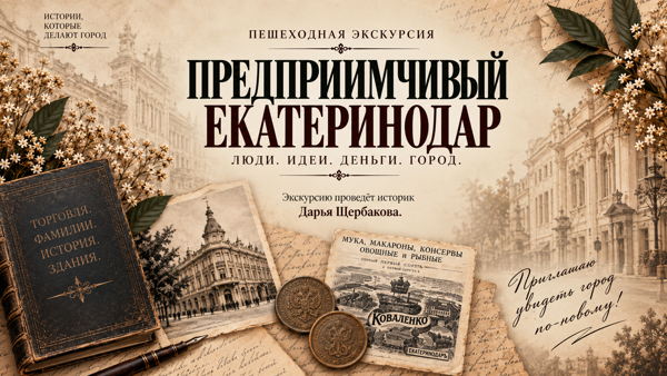 Экскурсия "Предприимчивый Екатеринодар"