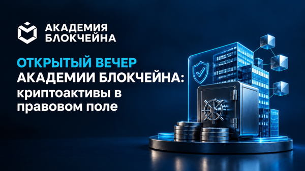 Открытый вечер Академии Блокчейна: криптоактивы в правовом поле