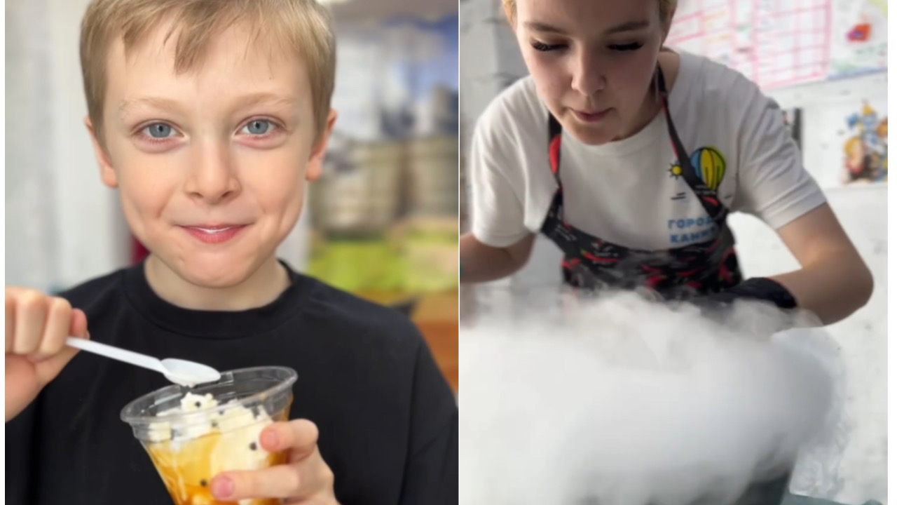 Крио-мороженое: масленичный мастер-класс