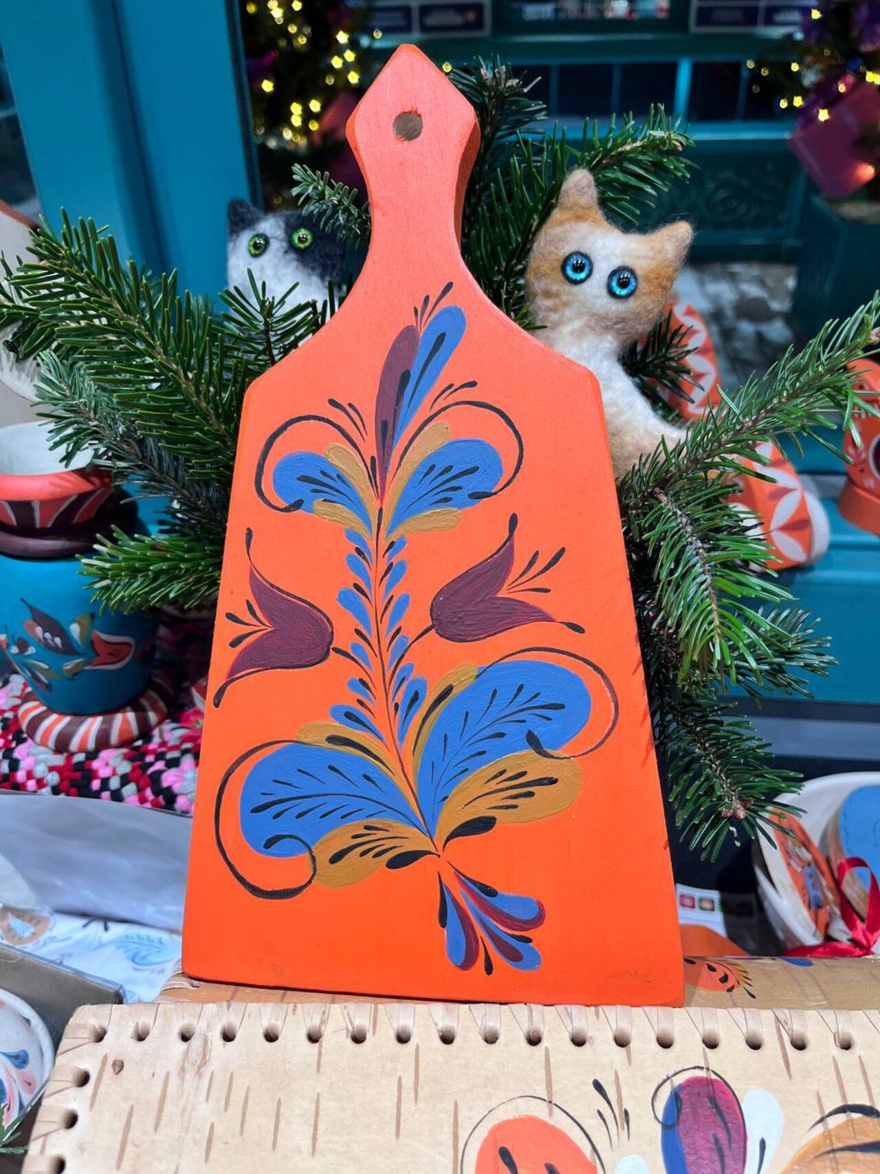 Лекция и мастер-класс "Знакомство с уфтюжской росписью"