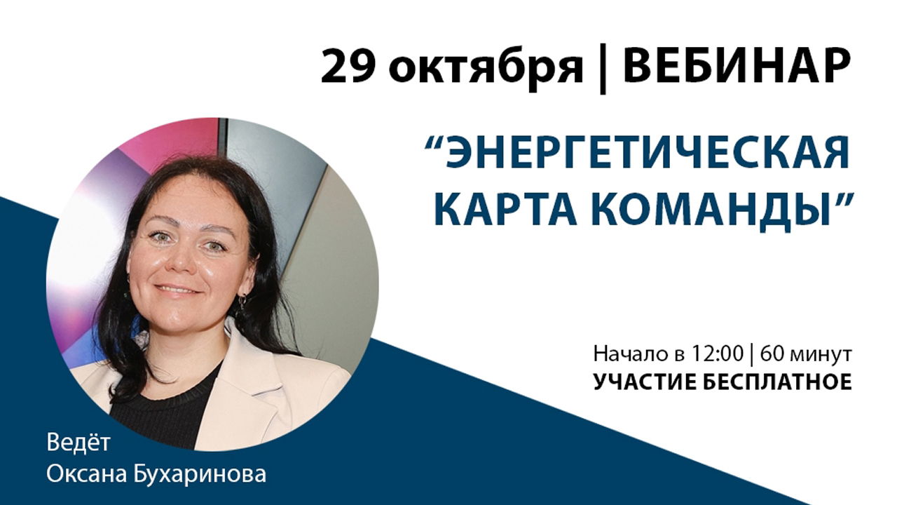 Энергетическая карта команды