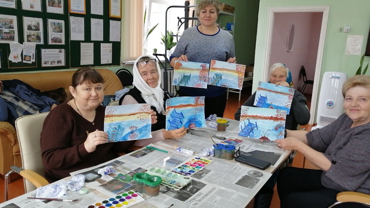 ОНЛАЙН мастер-класс по рисованию "Красочная гуашь"