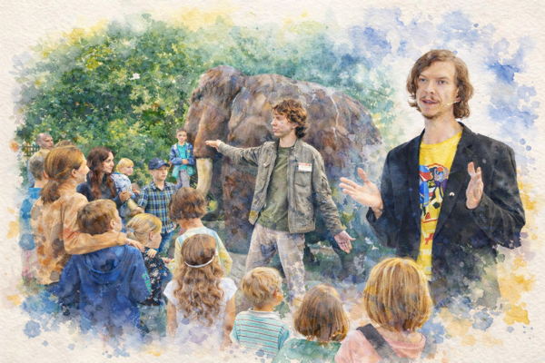 Встреча с палеонтологом и разговор на тему: "Знакомьтесь, динозавры!" 7+