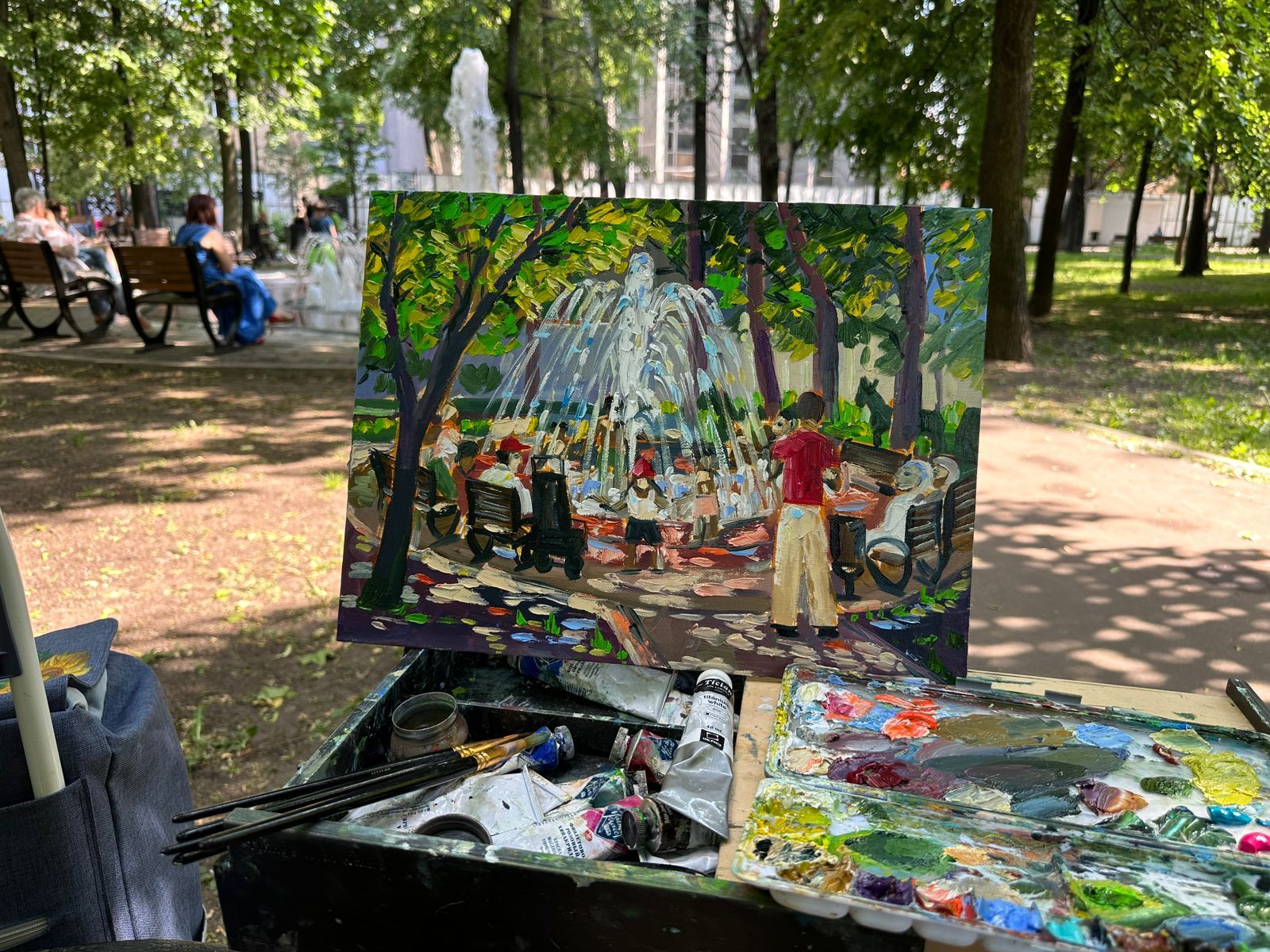 Большой пленэр в Новослободском