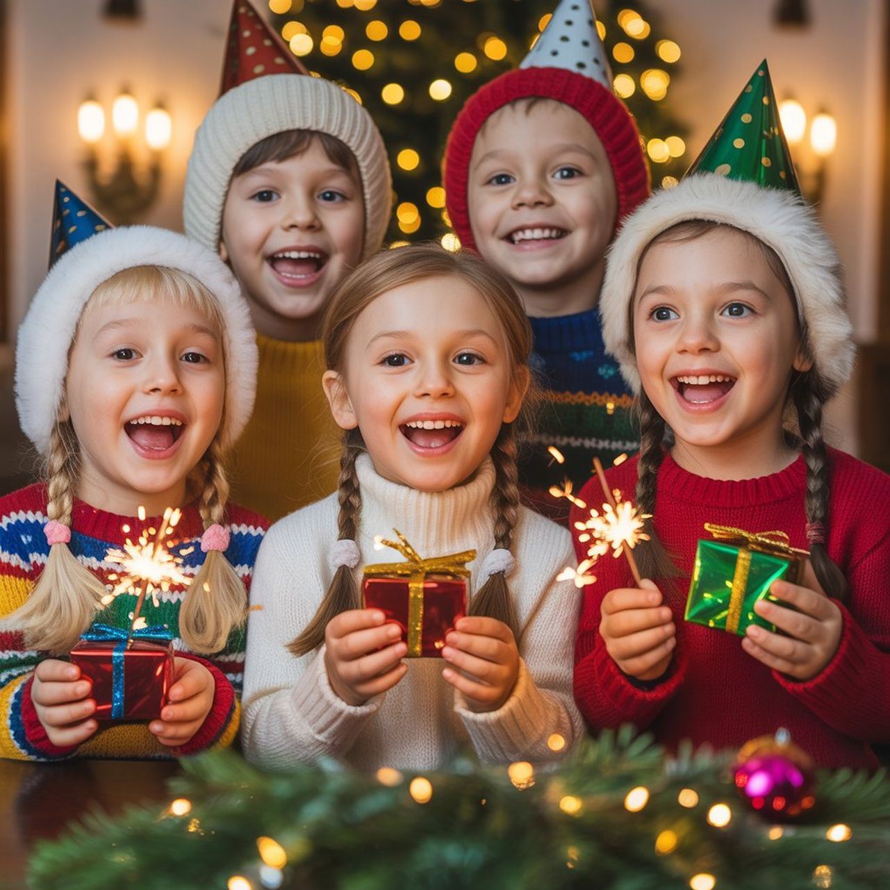 Новогодняя ёлка 2026 для детей 3-8 лет. Метро Проспект Просвещения