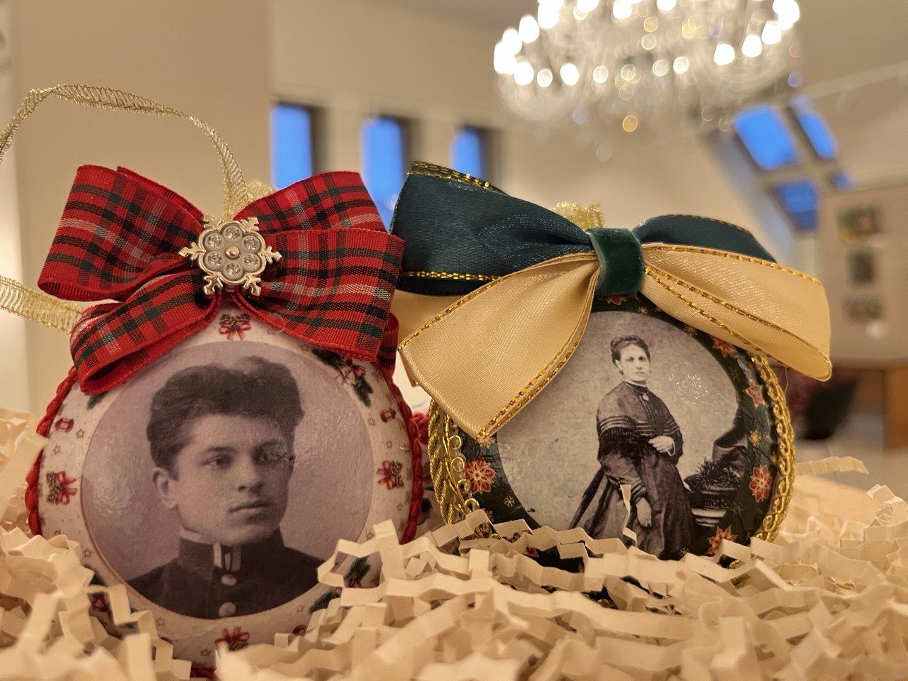 Мастер-класс "Семейные ёлочные игрушки"