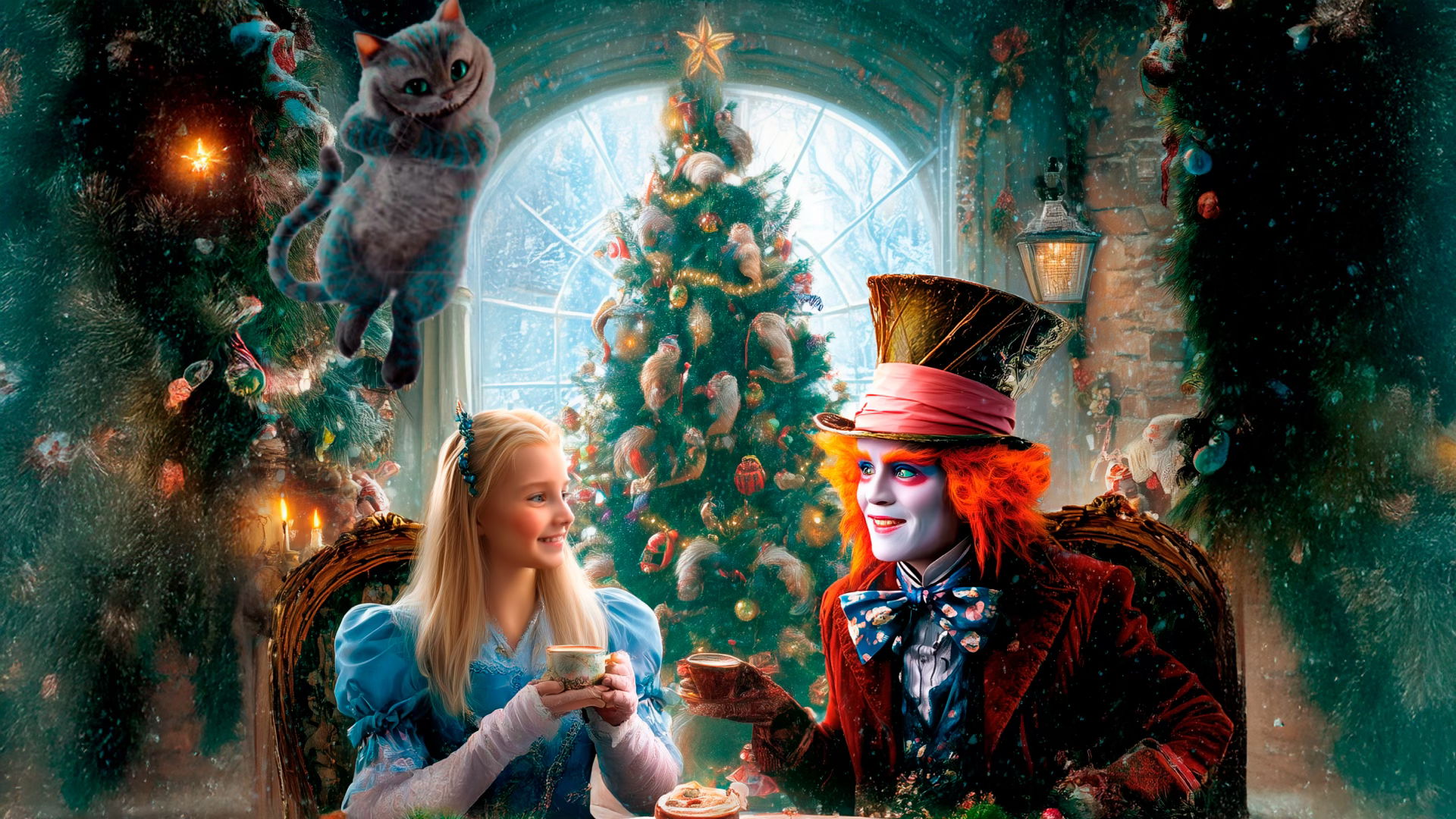 Новогодняя ёлка: Алиса в Стране Savoy